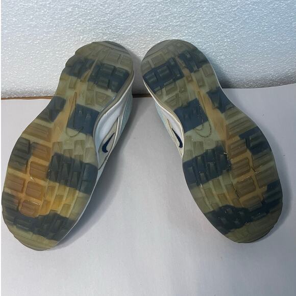 Nike Air Max 97 Golf NRG Wing It Unique Baby Blue Navy Blue & White Men's sz 9.5 - Picture 7 of 10